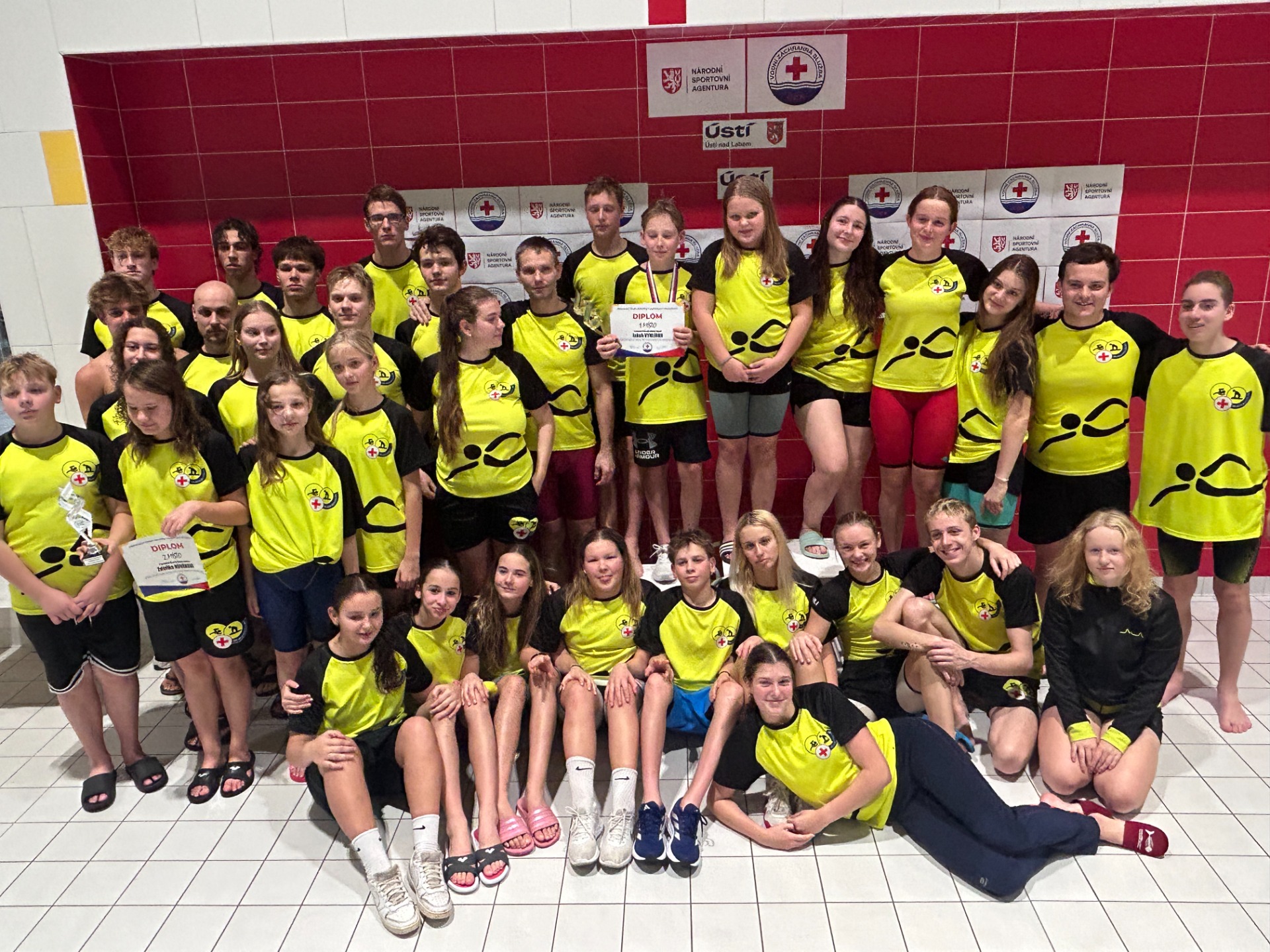 společné foto z MČR 2025